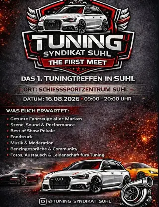 Titelbild für 1. Tuningtreffen in Suhl alle Marken willkommen