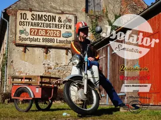 Titelbild für 10. Simson &amp; Ostfahrzeugtreffen in Laucha