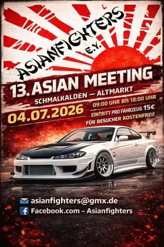 Event: 13. Asianmeeting Schmalkalden ☆