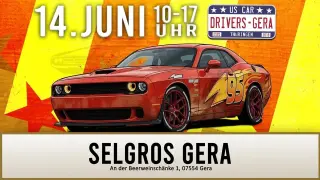 Titelbild für 4. US Car Treffen Gera