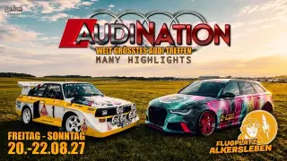 Titelbild für  AudiNation 2027 - Weltweit größtes Audi Treffen