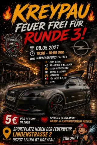 Kreypau Feuer Frei für Runde 3
