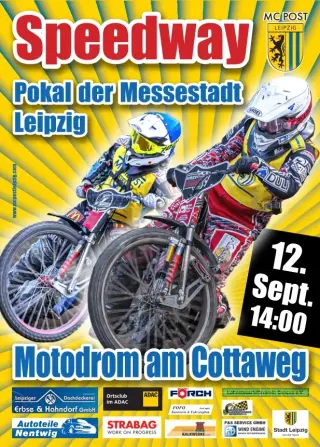 Titelbild für MCP ADAC Speedway Rennen / Pokal der Messestadt Leipzig