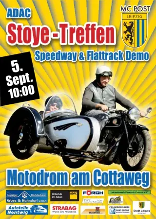 MCP ADAC STOYE Leipzig- Gespanntreffen und Speedway-Training