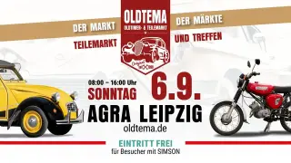 Oldtema Leipzig / Teilemarkt &amp; Treffen für Old- &amp; Youngtimer
