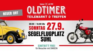 Oldtimer Teilemarkt &amp; Treffen Suhl