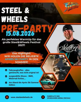 Steel &amp; Wheels - Die große Pre-Party!
